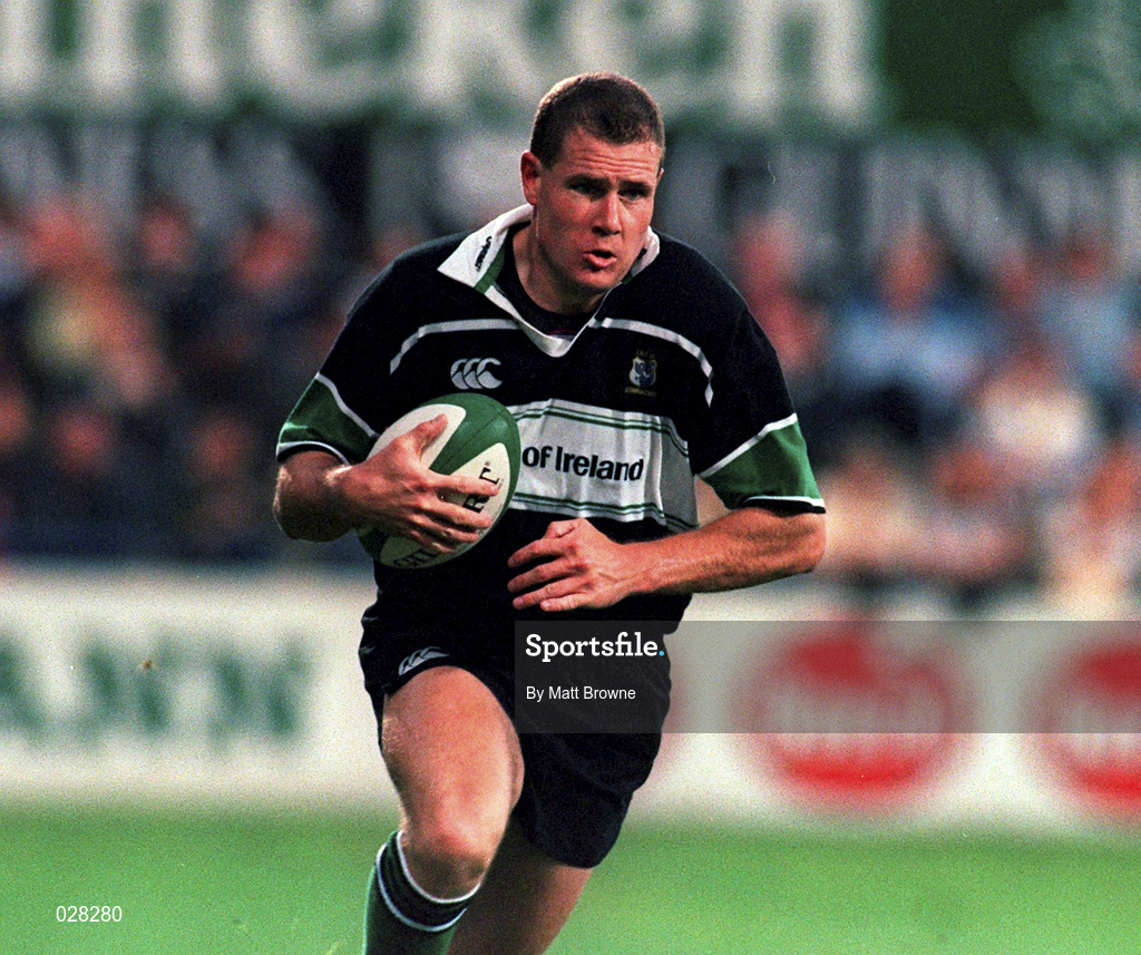3 September 1999; Matt Mostyn of Connacht during the Guinness Interprovincial Championship match between Leinster and Connacht at Donnybrook Rugby Ground in Dublin. Photo by Matt Browne/Sportsfile