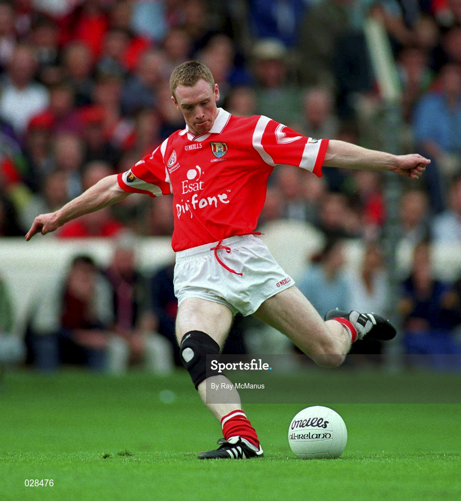 22 August 1999; Philip Clifford of Cork during the Bank of Ireland All-Ireland Senior Football Championship Semi-Final match between Cork and Mayo at Croke Park in Dublin. Photo by Ray McManus/Sportsfile