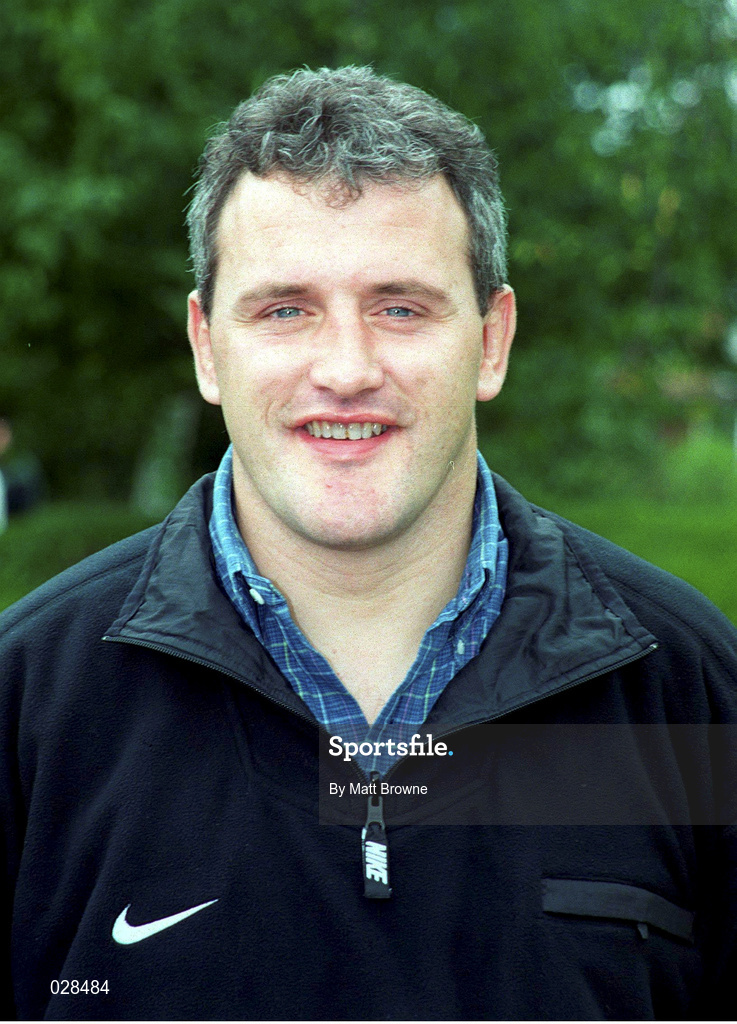 4 September 1999; Philip Danaher, Ireland Rugby assistant coach. Photo by Matt Browne/Sportsfile