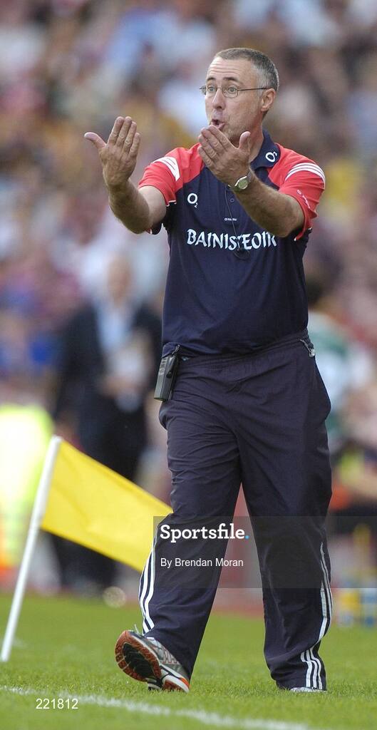 3 September 2006; John Allen, Cork manager. Guinness All-Ireland Senior Hurling Championship Final, Cork v Kilkenny, Croke Park, Dublin. Picture credit: Brendan Moran / SPORTSFILE
