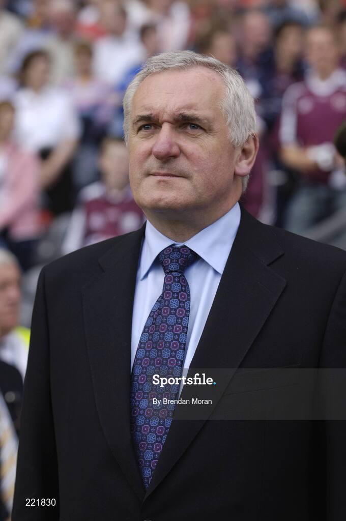 3 September 2006; An Taoiseach Bertie Ahern, TD, on his arrival. ESB All-Ireland Minor Hurling Championship Final, Galway v Tipperary, Croke Park, Dublin. Picture credit: Brendan Moran / SPORTSFILE
