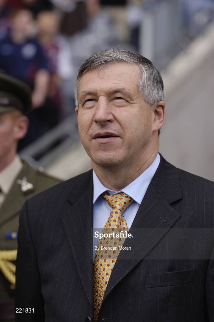 3 September 2006; Liam Mulvihill, Ard Stiurthoir of the GAA< on his arrival. ESB All-Ireland Minor Hurling Championship Final, Galway v Tipperary, Croke Park, Dublin. Picture credit: Brendan Moran / SPORTSFILE