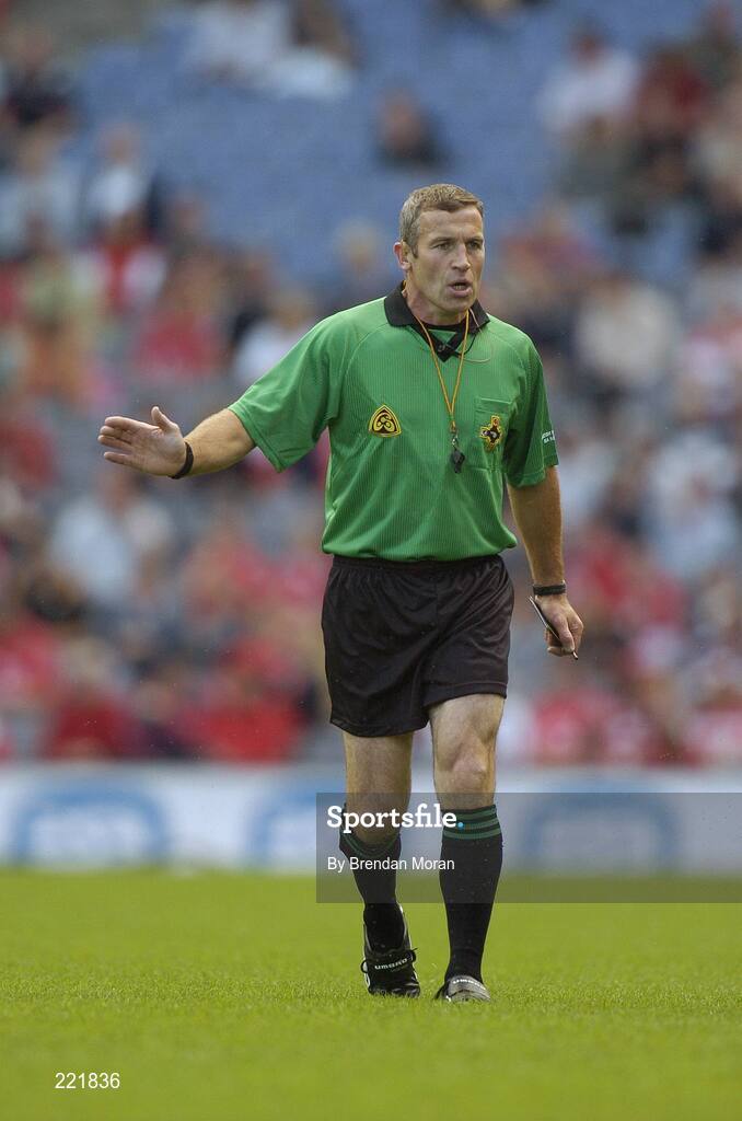 3 September 2006; Dominic Connolly, Referee. ESB All-Ireland Minor Hurling Championship Final, Galway v Tipperary, Croke Park, Dublin. Picture credit: Brendan Moran / SPORTSFILE