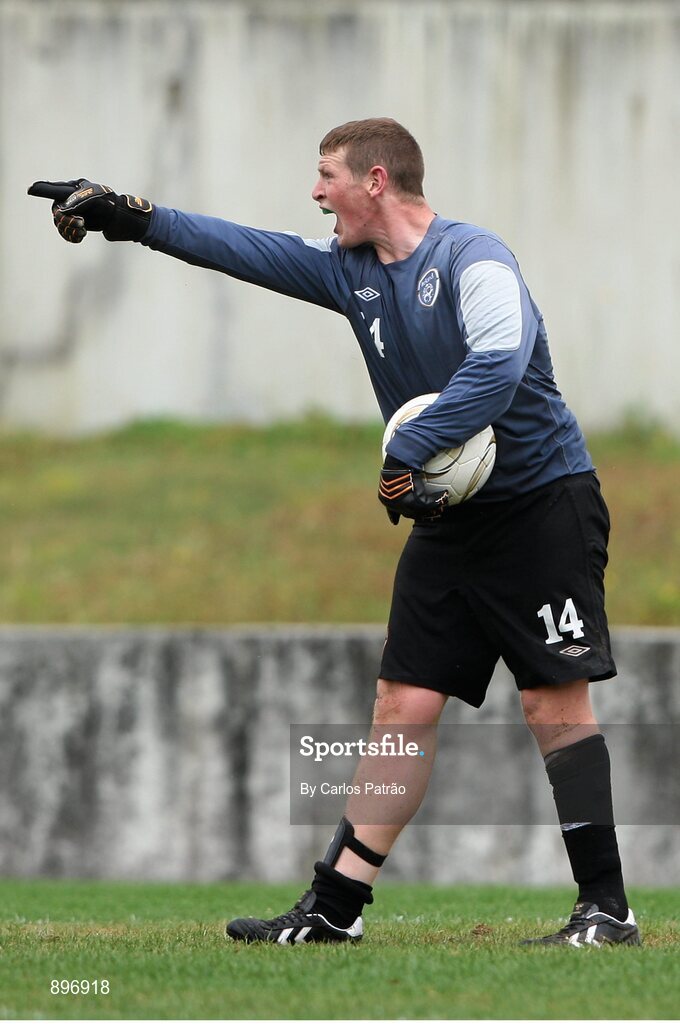 2 August 2014; Brian Mc Gillivary, Ireland. 2014 CPISRA Football 7-A-Side European Championship 3rd/4th Place Play-Off, Ireland v Russia, Maia, Portugal. Picture credit: Carlos Patrão / SPORTSFILE