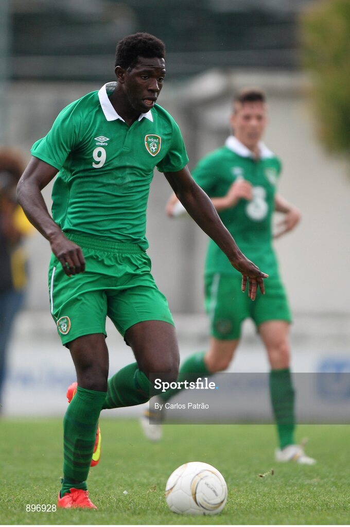 2 August 2014; Tomiwa Badun, Ireland. 2014 CPISRA Football 7-A-Side European Championship 3rd/4th Place Play-Off, Ireland v Russia, Maia, Portugal. Picture credit: Carlos Patrão / SPORTSFILE