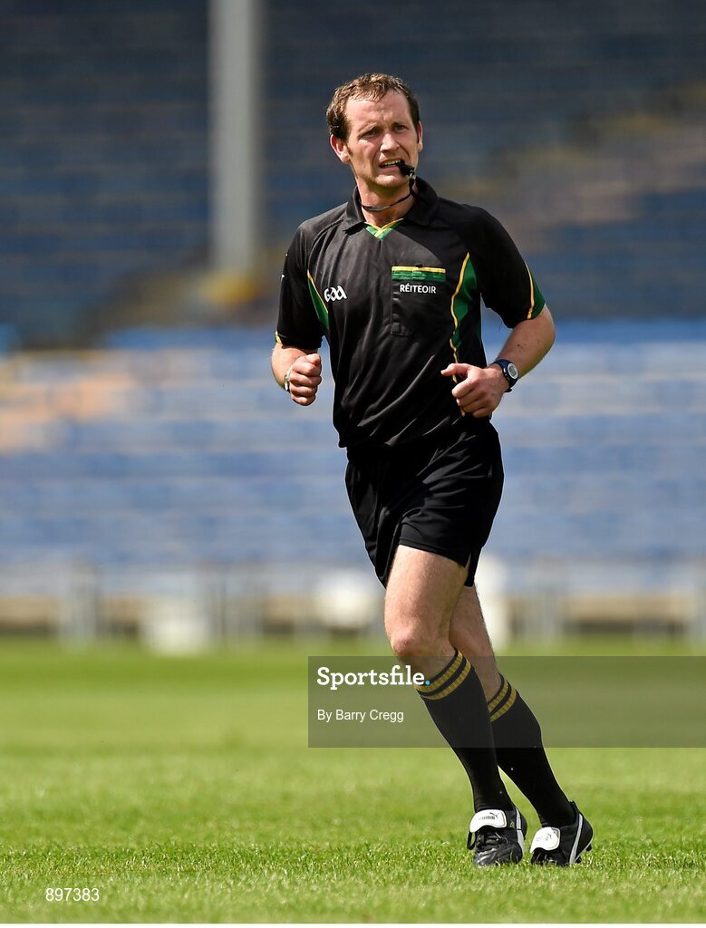 4 August 2014; Referee Jerome Henry. Electric Ireland GAA Football All-Ireland Minor Championship Quarter-Final, Dublin v Cork, Semple Stadium, Thurles, Co. Tipperary. Picture credit: Barry Cregg / SPORTSFILE