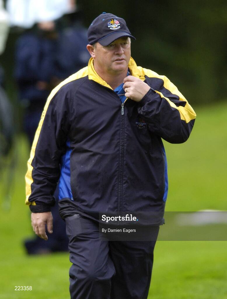 23 September 2006; Team Europe 2006 team captain Ian Woosnam during Saturday morning's four-ball matches. 36th Ryder Cup Matches, K Club, Straffan, Co. Kildare, Ireland. Picture credit: Damien Eagers / SPORTSFILE