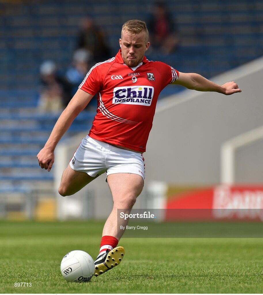 4 August 2014; Michéal Ó Deasúna, Cork. Electric Ireland GAA Football All-Ireland Minor Championship Quarter-Final, Dublin v Cork, Semple Stadium, Thurles, Co. Tipperary. Picture credit: Barry Cregg / SPORTSFILE