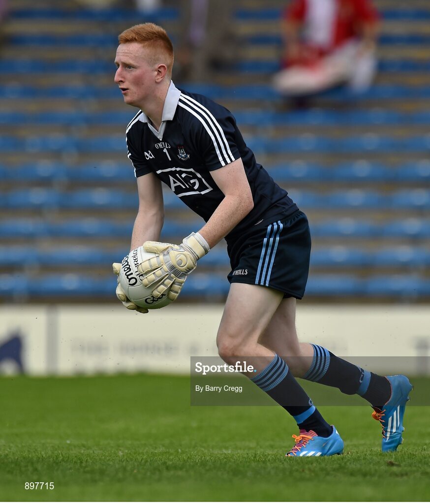 4 August 2014; Eiven Whelan, Dublin. Electric Ireland GAA Football All-Ireland Minor Championship Quarter-Final, Dublin v Cork, Semple Stadium, Thurles, Co. Tipperary. Picture credit: Barry Cregg / SPORTSFILE