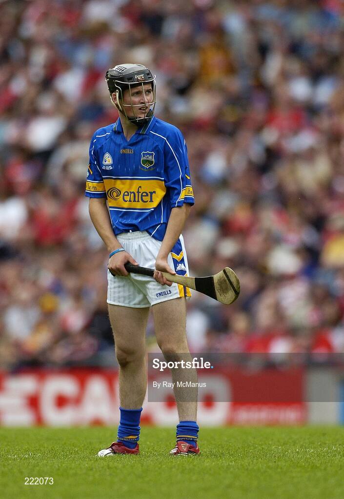 3 September 2006; Patrick Bourke, Tipperary, prepares to take a free. ESB All-Ireland Minor Hurling Championship Final, Galway v Tipperary, Croke Park, Dublin. Picture credit: Ray McManus / SPORTSFILE