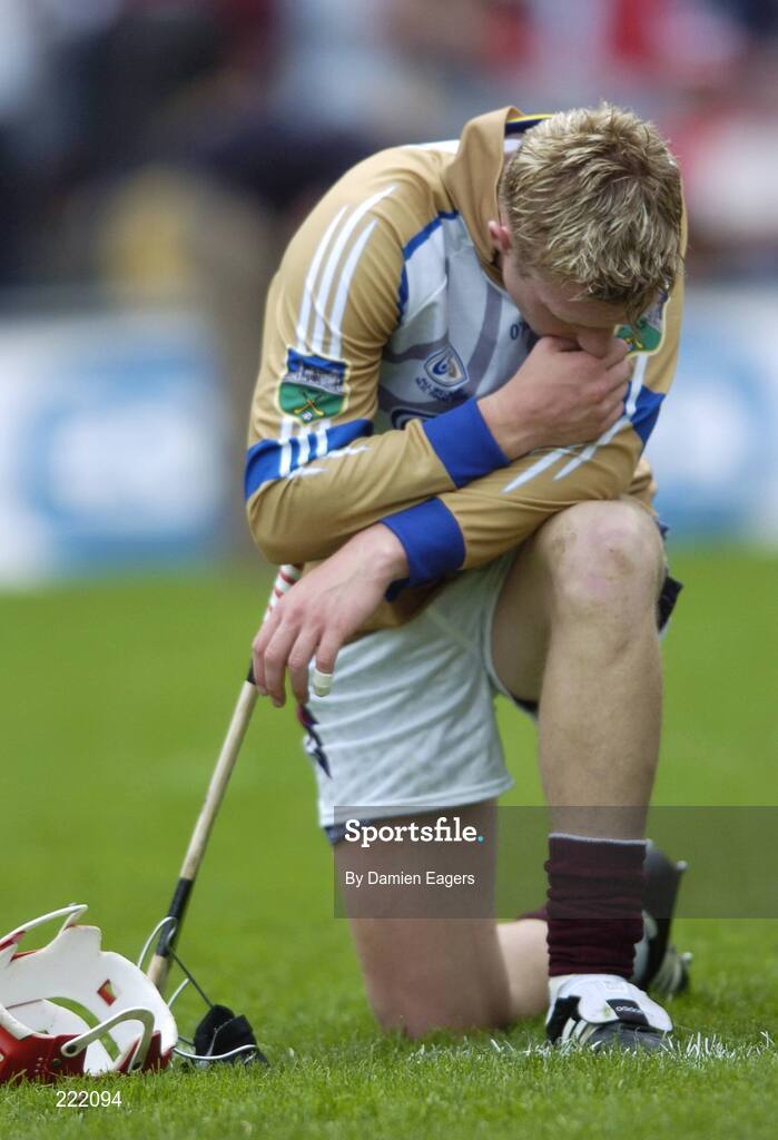 3 September 2006; Galway's Joe Canning at the end of the match. ESB All-Ireland Minor Hurling Championship Final, Galway v Tipperary, Croke Park, Dublin. Picture credit: Damien Eagers / SPORTSFILE