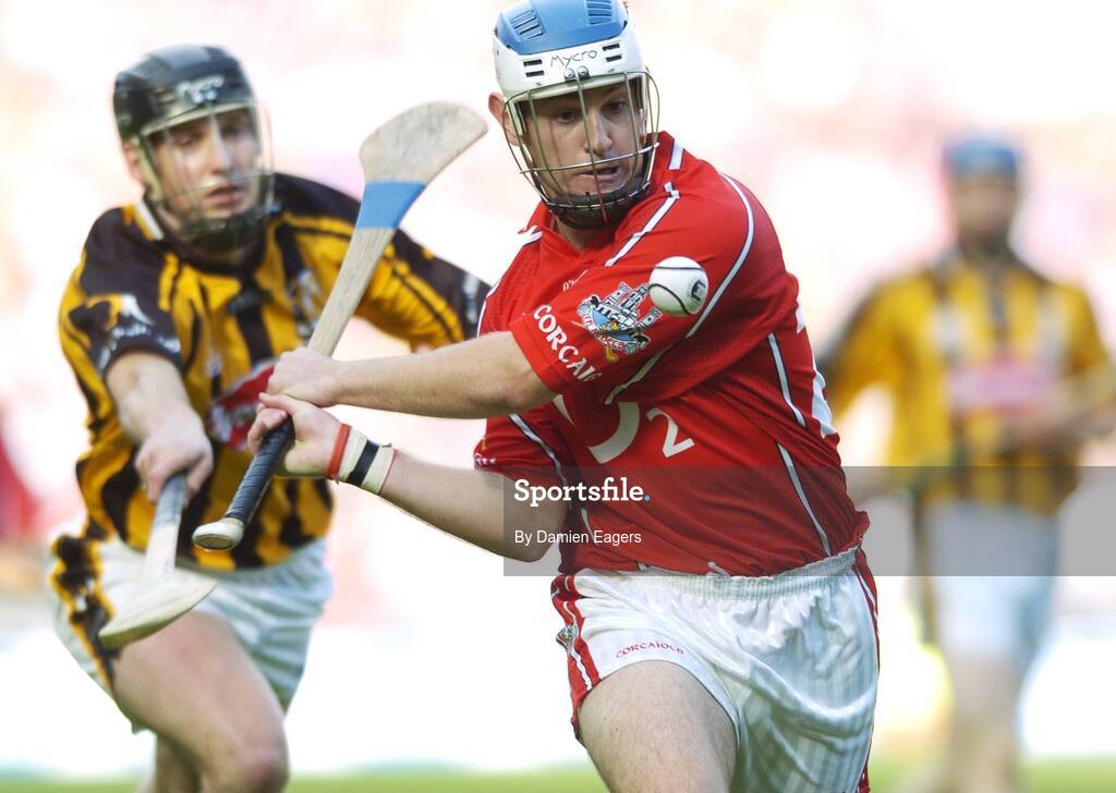 3 September 2006; Kieran Murphy, Cork, in action against Jackie Tyrrell, Kilkenny. Guinness All-Ireland Senior Hurling Championship Final, Cork v Kilkenny, Croke Park, Dublin. Picture credit: Damien Eagers / SPORTSFILE