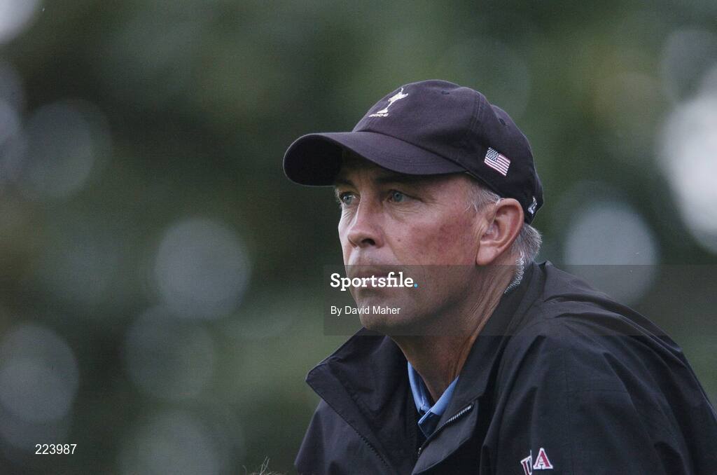 23 September 2006; Team USA 2006 captain Tom Lehman watches Saturday afternoon's foursomes matches. 36th Ryder Cup Matches, K Club, Straffan, Co. Kildare, Ireland. Picture credit: David Maher / SPORTSFILE