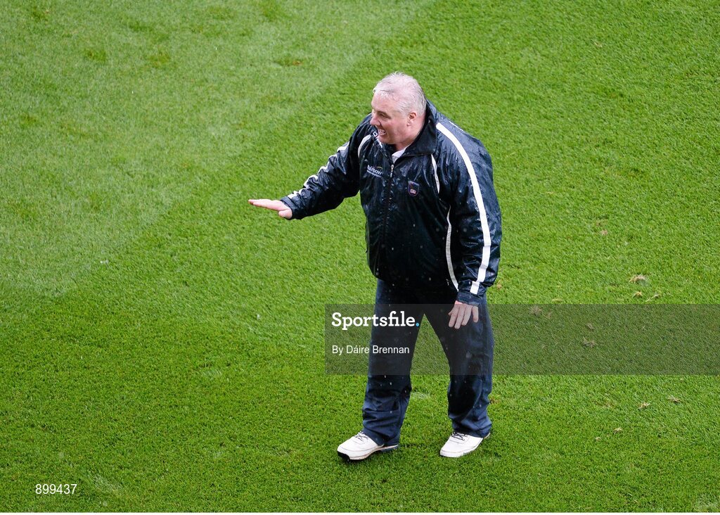 9 August 2014; Armagh manager Paul Grimley. GAA Football All-Ireland Senior Championship, Quarter-Final, Donegal v Armagh, Croke Park, Dublin. Picture credit: Dáire Brennan / SPORTSFILE