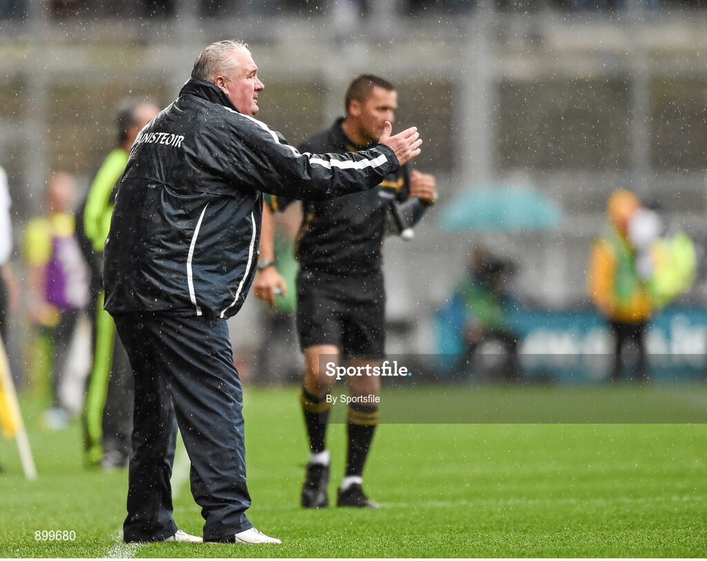 9 August 2014; Armagh manager Paul Grimley. GAA Football All-Ireland Senior Championship, Quarter-Final, Donegal v Armagh, Croke Park, Dublin. Photo by Sportsfile