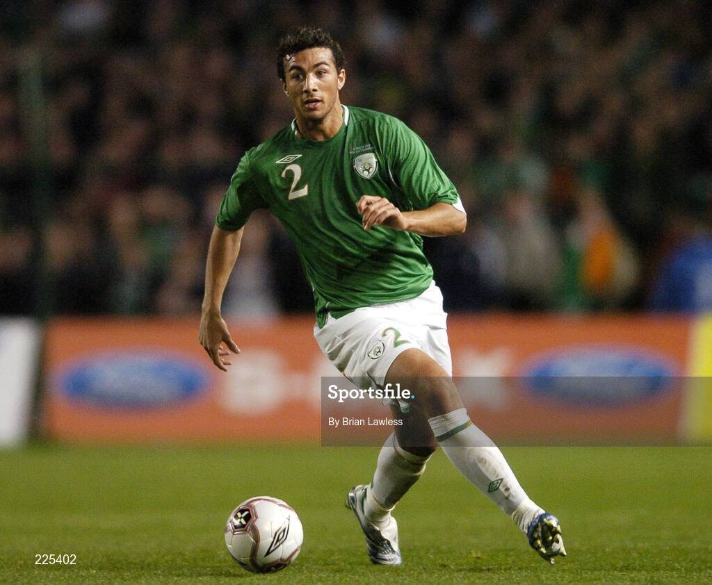 11 October 2006; Stephen Kelly, Republic of Ireland. Euro 2008 Championship Qualifier, Republic of Ireland v Czech Republic, Lansdowne Road, Dublin. Picture credit: Brian Lawless / SPORTSFILE