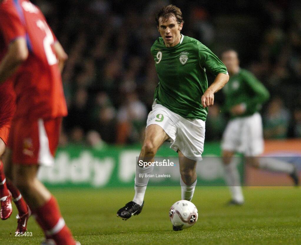 11 October 2006; Kevin Kilbane, Republic of Ireland. Euro 2008 Championship Qualifier, Republic of Ireland v Czech Republic, Lansdowne Road, Dublin. Picture credit: Brian Lawless / SPORTSFILE