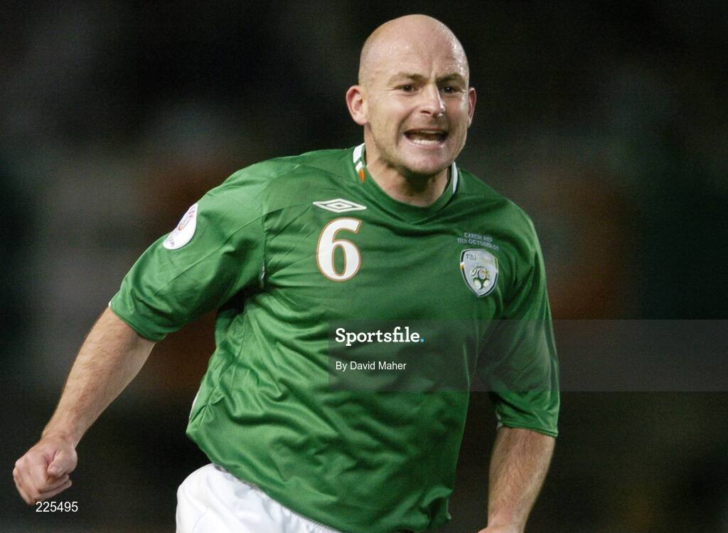 11 October 2006; Lee Carsley, Republic of Ireland. Euro 2008 Championship Qualifier, Republic of Ireland v Czech Republic, Lansdowne Road, Dublin. Picture credit: David Maher / SPORTSFILE