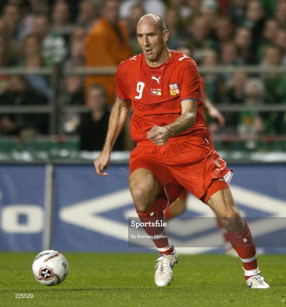 11 October 2006; Jan Koller, Czech Republic. Euro 2008 Championship Qualifier, Republic of Ireland v Czech Republic, Lansdowne Road, Dublin. Picture credit: Brendan Moran / SPORTSFILE