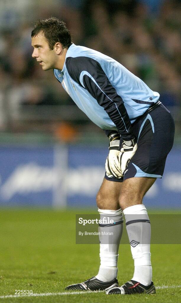 11 October 2006; Wayne Henderson, Republic of Ireland. Euro 2008 Championship Qualifier, Republic of Ireland v Czech Republic, Lansdowne Road, Dublin. Picture credit: Brendan Moran / SPORTSFILE