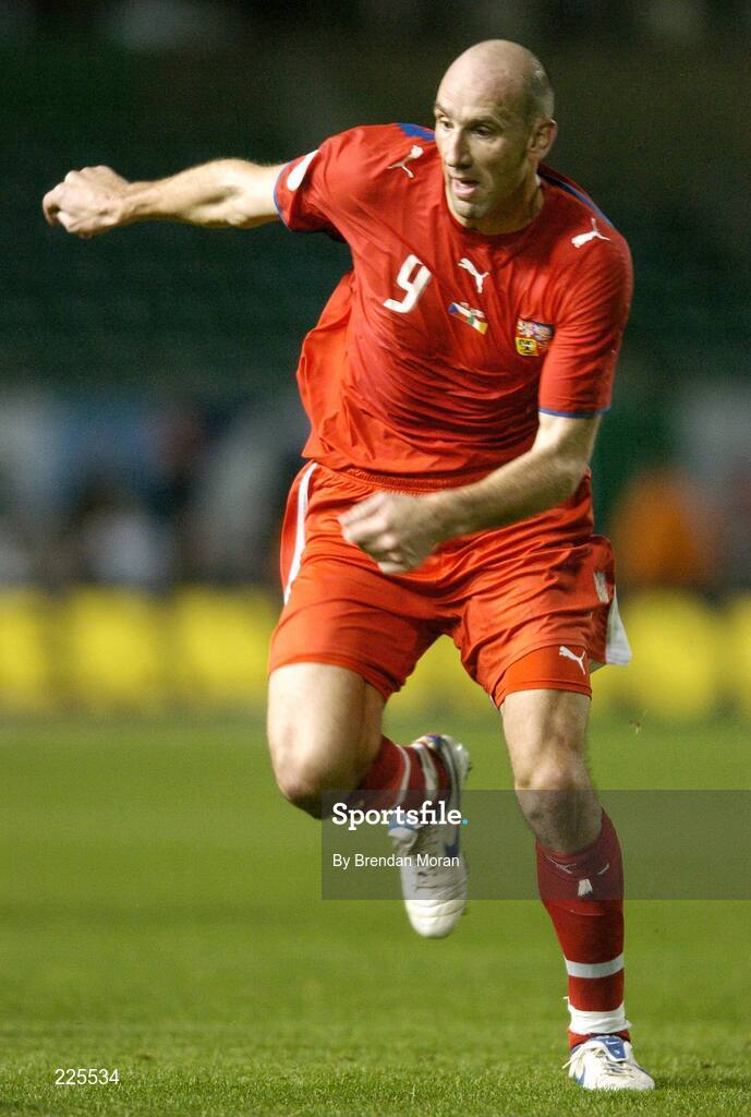 11 October 2006; Jan Koller, Czech Republic. Euro 2008 Championship Qualifier, Republic of Ireland v Czech Republic, Lansdowne Road, Dublin. Picture credit: Brendan Moran / SPORTSFILE