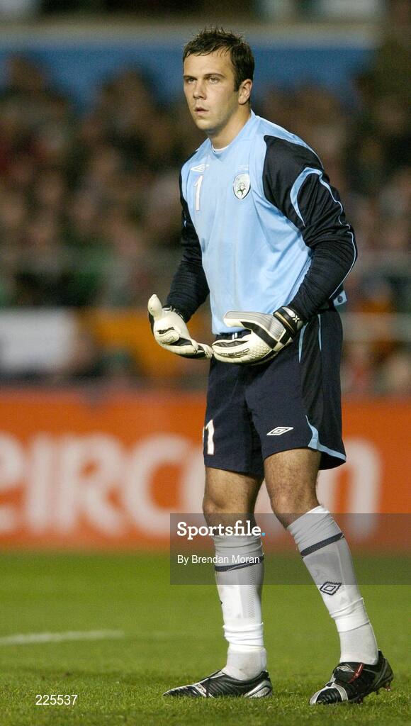 11 October 2006; Wayne Henderson, Republic of Ireland. Euro 2008 Championship Qualifier, Republic of Ireland v Czech Republic, Lansdowne Road, Dublin. Picture credit: Brendan Moran / SPORTSFILE