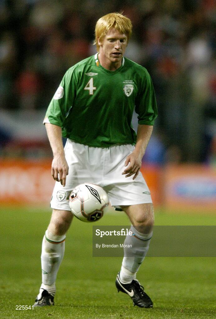 11 October 2006; Paul McShane, Republic of Ireland. Euro 2008 Championship Qualifier, Republic of Ireland v Czech Republic, Lansdowne Road, Dublin. Picture credit: Brendan Moran / SPORTSFILE