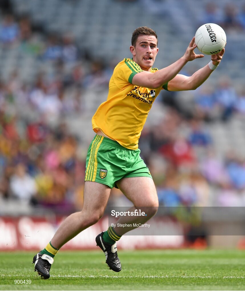 9 August 2014; Patrick McBrearty, Donegal. GAA Football All-Ireland Senior Championship, Quarter-Final, Donegal v Armagh, Croke Park, Dublin. Picture credit: Stephen McCarthy / SPORTSFILE