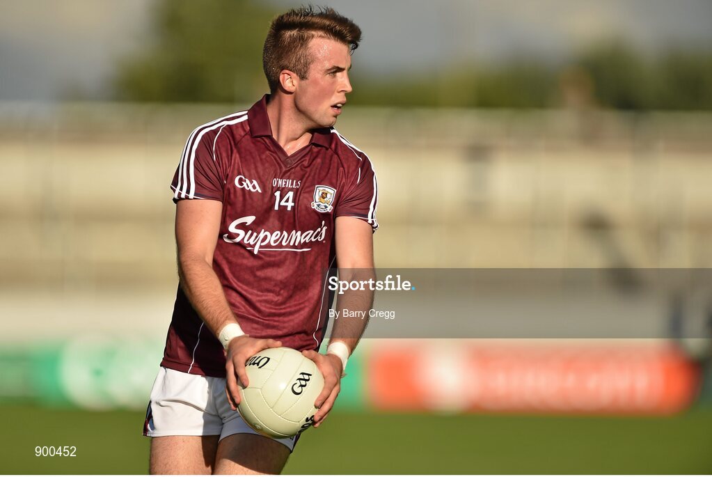 26 July 2014; Paul Conroy, Galway. GAA Football All Ireland Senior Championship, Round 4A, Galway v Tipperary. O'Connor Park, Tullamore, Co. Offaly. Picture credit: Barry Cregg / SPORTSFILE