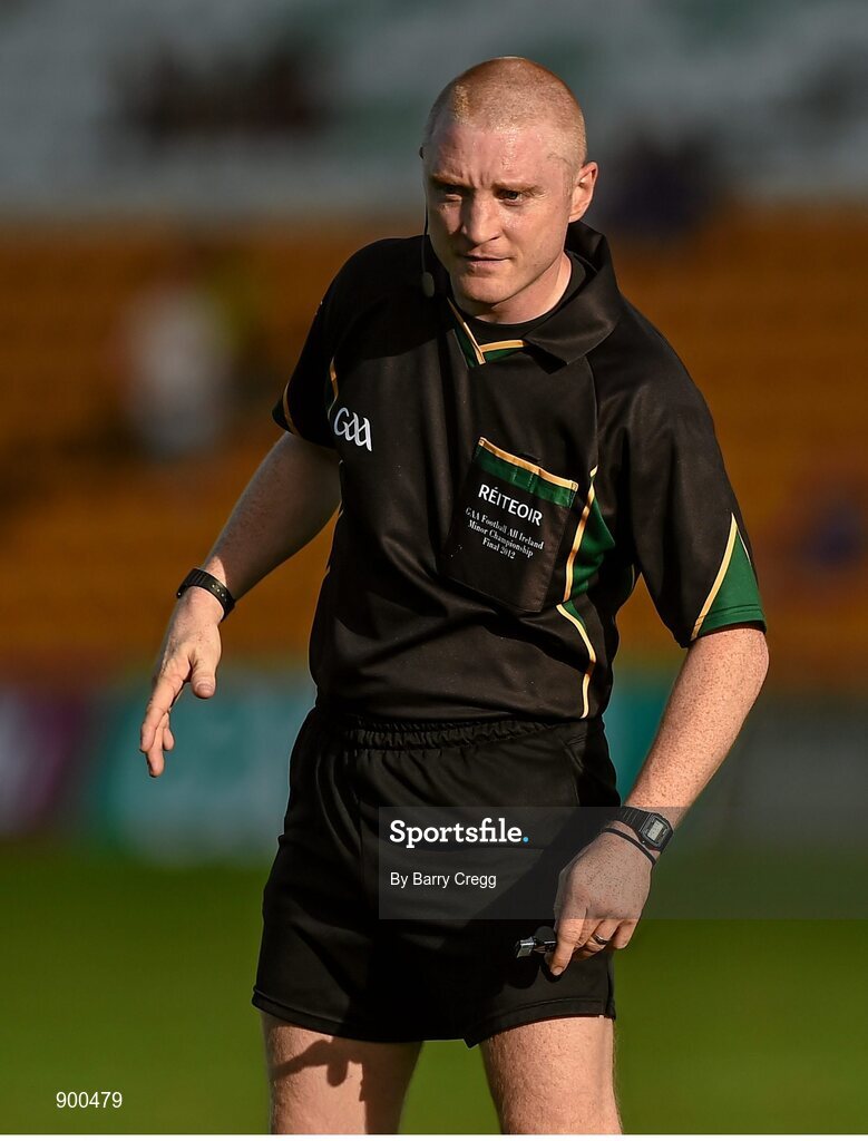 26 July 2014; Referee Barry Cassidy. GAA Football All Ireland Senior Championship, Round 4A, Galway v Tipperary. O'Connor Park, Tullamore, Co. Offaly. Picture credit: Barry Cregg / SPORTSFILE