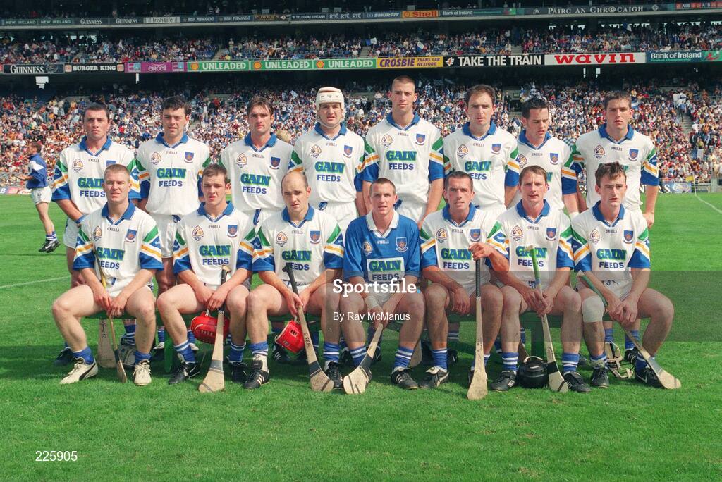 16 August 1998; The Waterford team. Guinness All Ireland Senior Hurling Championship Semi-Final, Waterford v Kilkenny, Croke Park, Dublin. Picture credit: Ray McManus / SPORTSFILE