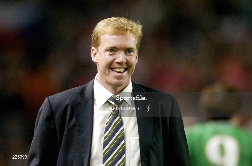 11 October 2006; Steve Staunton, Republic of Ireland manager. Euro 2008 Championship Qualifier, Republic of Ireland v Czech Republic, Lansdowne Road, Dublin. Picture credit: David Maher / SPORTSFILE
