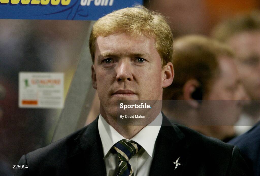 11 October 2006; Steve Staunton, Republic of Ireland manager. Euro 2008 Championship Qualifier, Republic of Ireland v Czech Republic, Lansdowne Road, Dublin. Picture credit: David Maher / SPORTSFILE