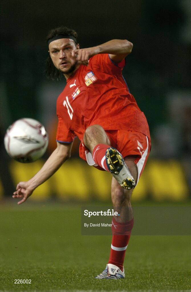 11 October 2006; Tomas Ujfalusi, Czech Republic. Euro 2008 Championship Qualifier, Republic of Ireland v Czech Republic, Lansdowne Road, Dublin. Picture credit: David Maher / SPORTSFILE