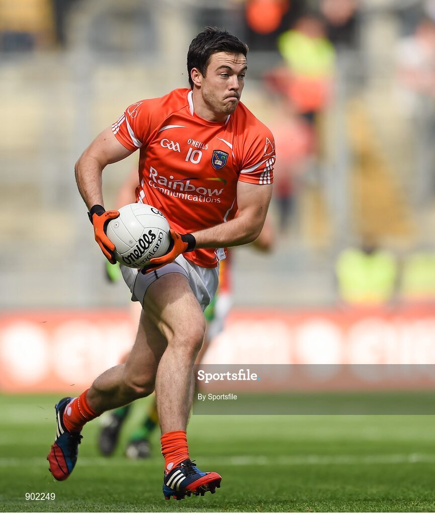 9 August 2014; Aidan Forker, Armagh. GAA Football All-Ireland Senior Championship, Quarter-Final, Donegal v Armagh, Croke Park, Dublin. Photo by Sportsfile