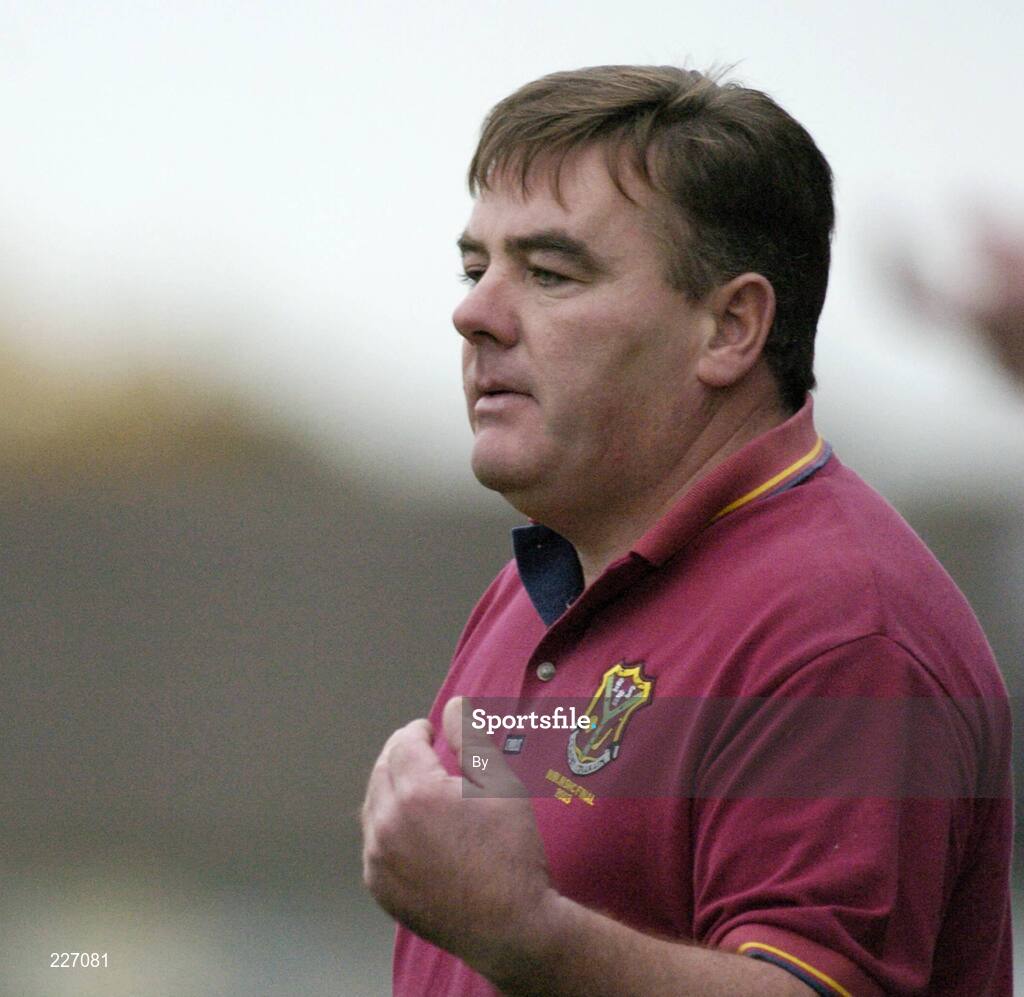 29 October 2006; Dave Kelly, Craobh Chiarain Manager, AIB Leinster Senior Club Hurling Championship First Round, Craobh Chiarain v Mount Leinster Rangers, Parnell Park, Dublin. Picture credit: Ray Lohan / SPORTSFILE