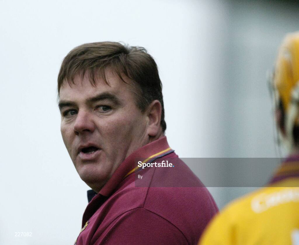 29 October 2006; Dave Kelly, Craobh Chiarain Manager, AIB Leinster Senior Club Hurling Championship First Round, Craobh Chiarain v Mount Leinster Rangers, Parnell Park, Dublin. Picture credit: Ray Lohan / SPORTSFILE