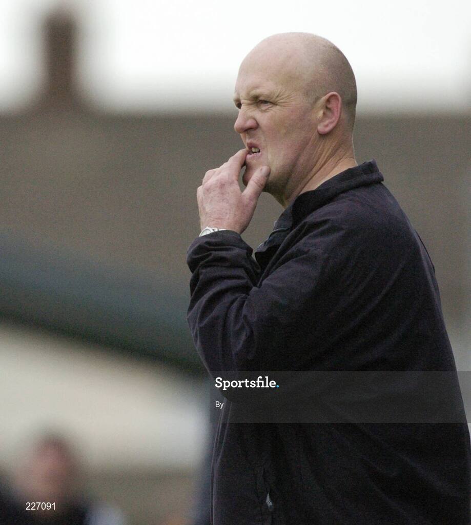 29 October 2006; Mick Purcell, Mount Leinster Rangers Manager, AIB Leinster Senior Club Hurling Championship First Round, Craobh Chiarain v Mount Leinster Rangers, Parnell Park, Dublin. Picture credit: Ray Lohan / SPORTSFILE