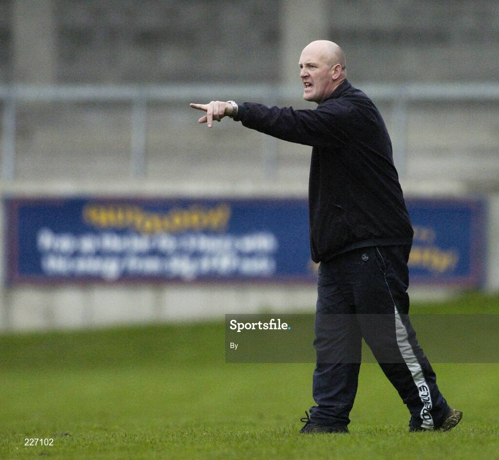 29 October 2006; Mick Purcell, Mount Leinster Rangers Manager, AIB Leinster Senior Club Hurling Championship First Round, Craobh Chiarain v Mount Leinster Rangers, Parnell Park, Dublin. Picture credit: Ray Lohan / SPORTSFILE