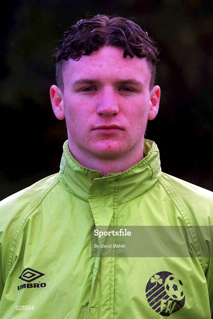 29 October 1999; Andrew Kilmartin during a Republic of Ireland U16 squad training session in Dublin. Photo by David Maher/Sportsfile