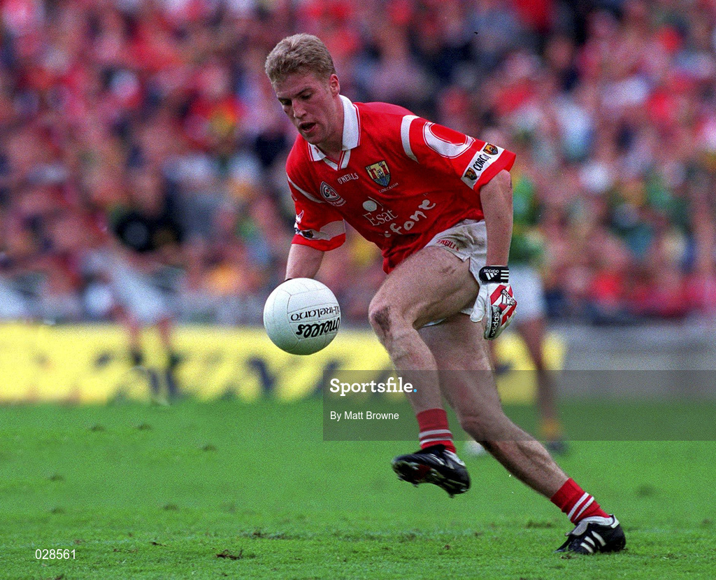 26 September 1999; Anthony Lynch of Cork during the GAA Football All-Ireland Senior Championship Final match between Meath and Cork at Croke Park in Dublin. Photo by Matt Browne/Sportsfile
