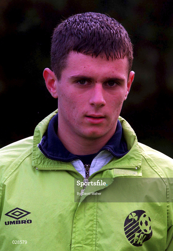 29 October 1999; Brian Mooney during a Republic of Ireland U16 squad training session in Dublin. Photo by David Maher/Sportsfile