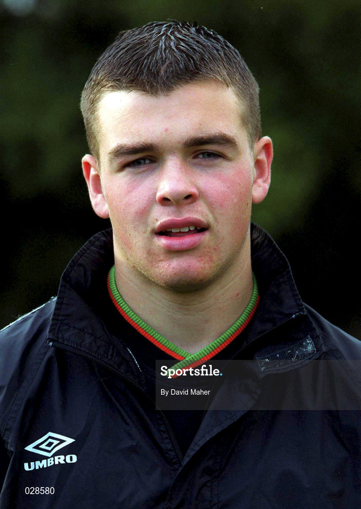 29 October 1999; Brian Murphy during a Republic of Ireland U16 squad training session in Dublin. Photo by David Maher/Sportsfile