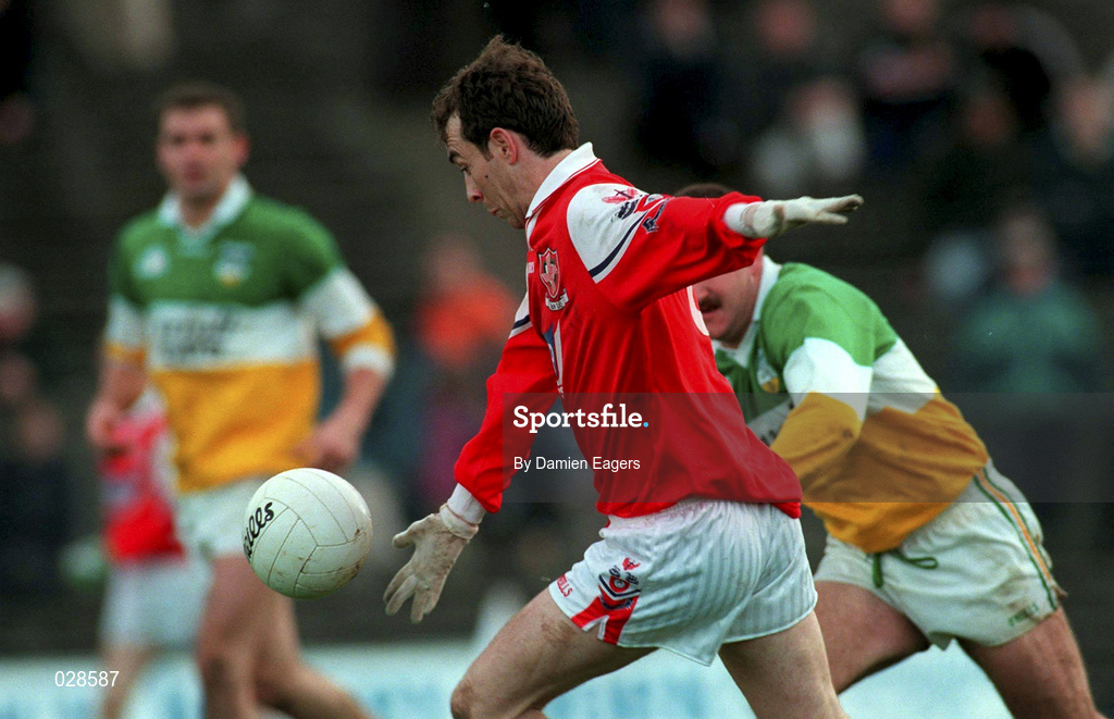 31 October 1999; Brian Philips of Louth during the National Football League match between Offaly and Louth at O'Connor Park in Tullamore, Offaly. Photo by Damien Eagers/Sportsfile