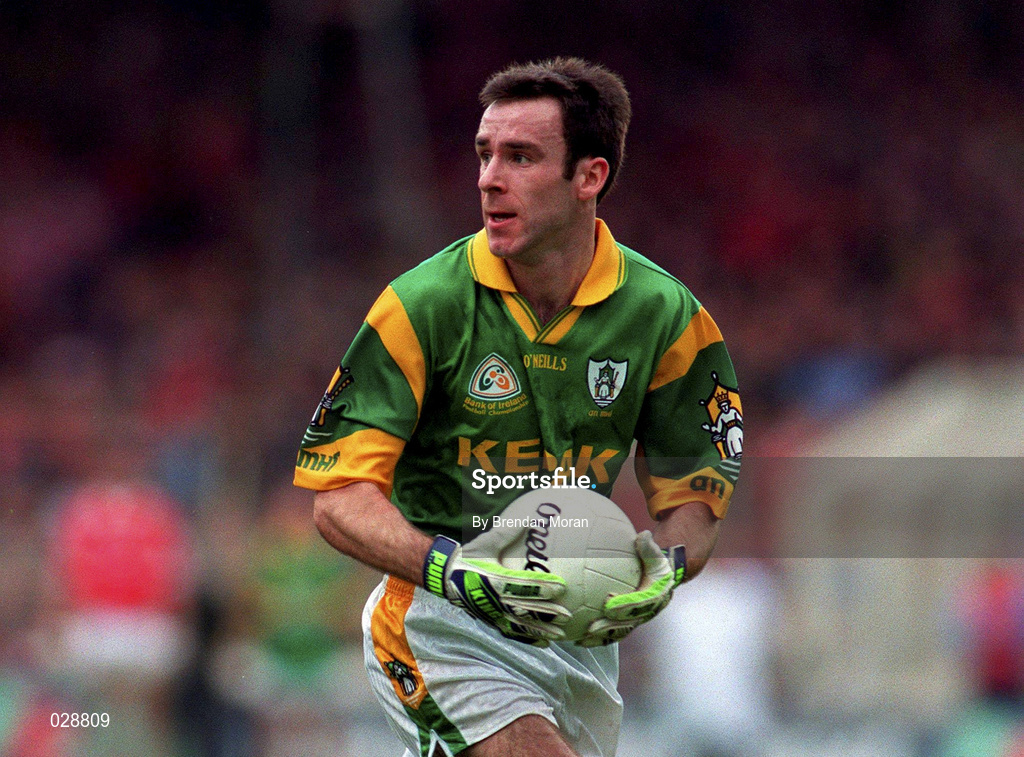 26 September 1999; Hank Traynor of Meath during the GAA Football All-Ireland Senior Championship Final match between Meath and Cork at Croke Park in Dublin. Photo by Brendan Moran/Sportsfile