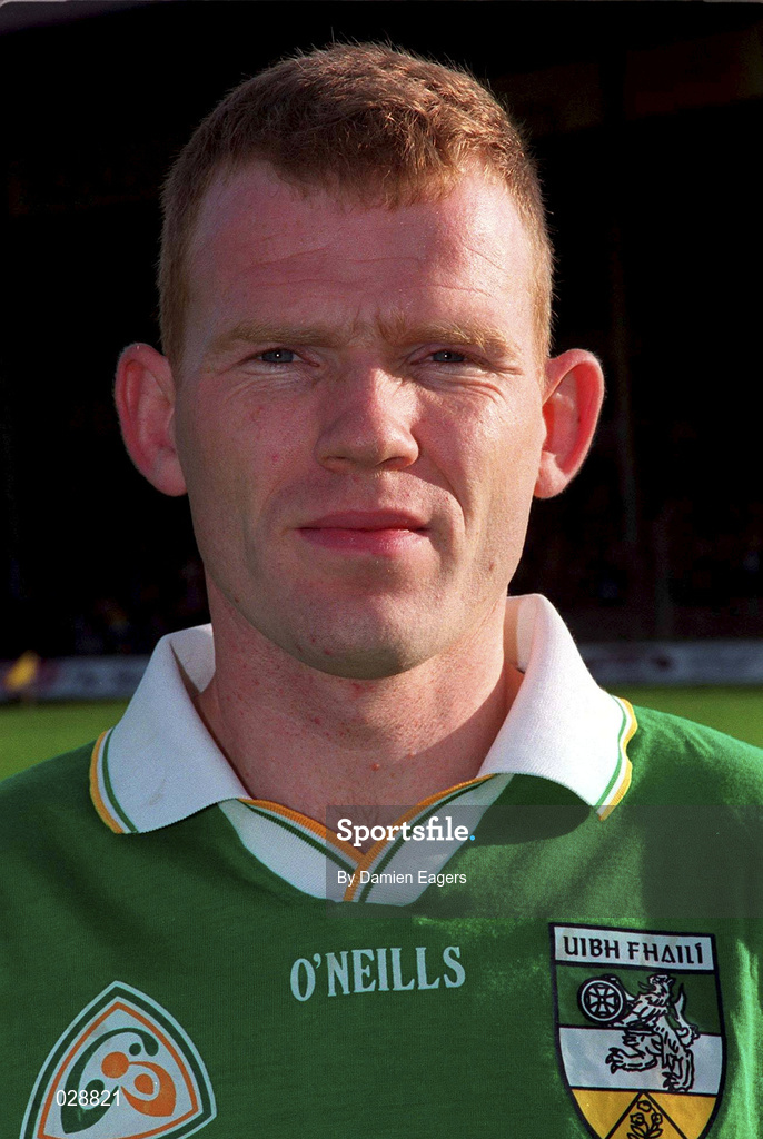 31 October 1999; James Brady of Offaly prior to the National Football League match between Offaly and Louth at O'Connor Park in Tullamore, Offaly. Photo by Damien Eagers/Sportsfile