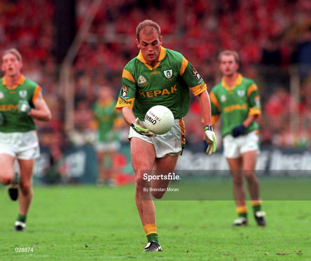 26 September 1999; John McDermott of Meath during the GAA Football All-Ireland Senior Championship Final match between Meath and Cork at Croke Park in Dublin. Photo by Brendan Moran/Sportsfile