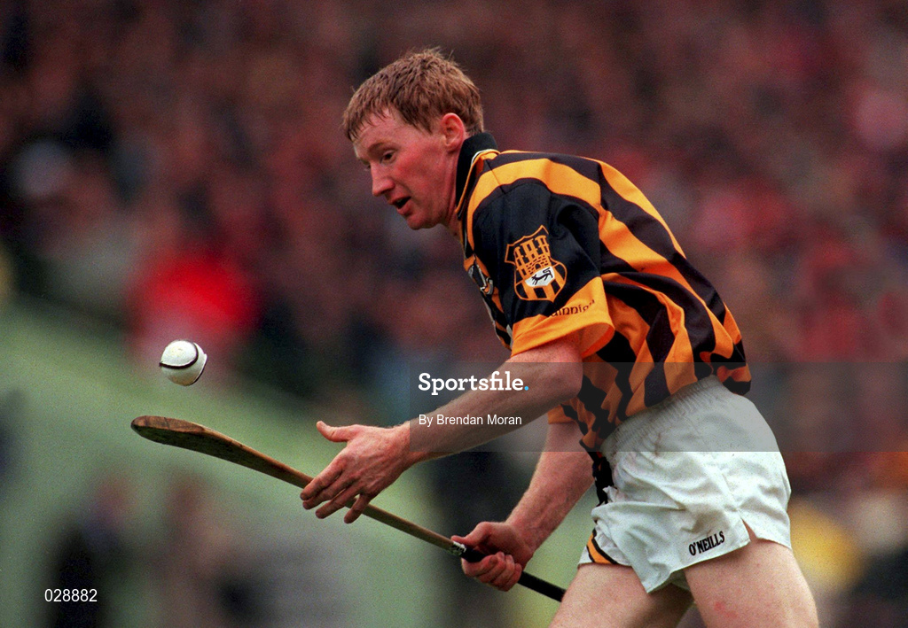12 September 1999; John Power of Kilkenny during the All Ireland Senior Hurling Championship Final match between Cork and Kilkenny at Croke Park in Dublin. Photo by Brendan Moran/Sportsfile