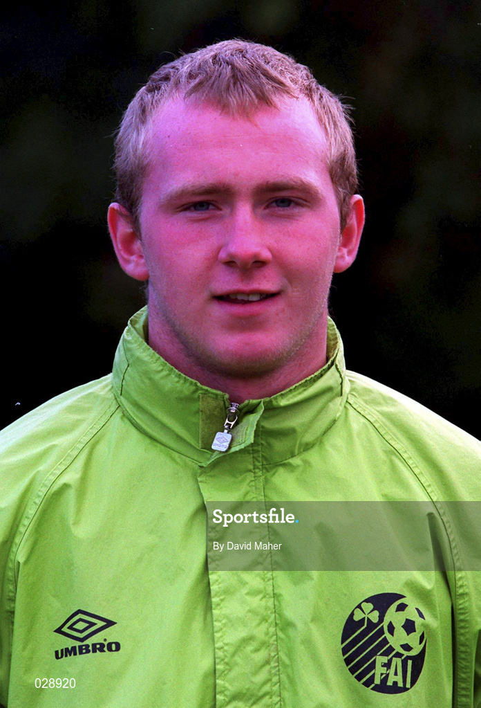 29 October 1999; Leonard Walker during a Republic of Ireland U16 squad training session in Dublin. Photo by David Maher/Sportsfile