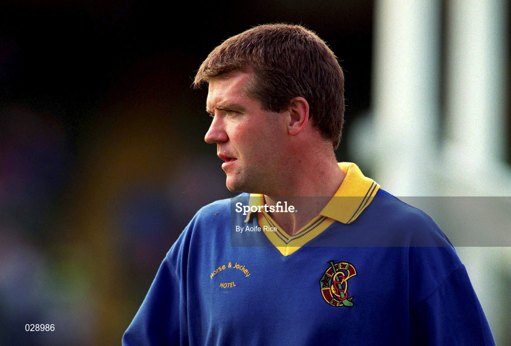5 September 1999; Tipperary selector Michael Cleary during the Bórd na Gaeilge All-Ireland Senior Camogie Championship Final between Tipperary and Kilkenny at Croke Park in Dublin. Photo by Aoife Rice/Sportsfile